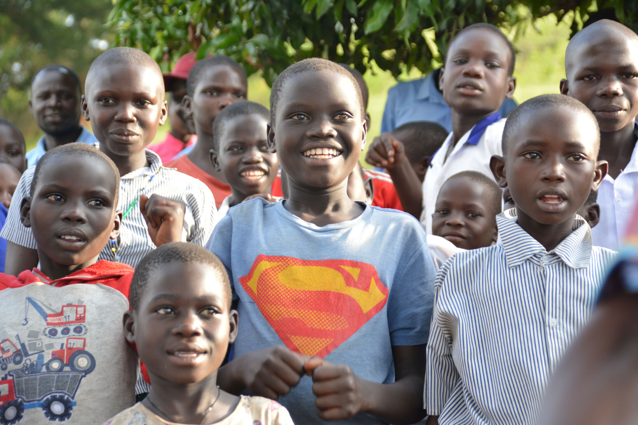 Schulkinder in Uganda 