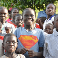 Schulkinder in Uganda 