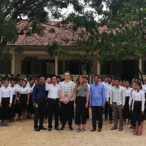 Schweizer Lehrpersonen in Kambodscha