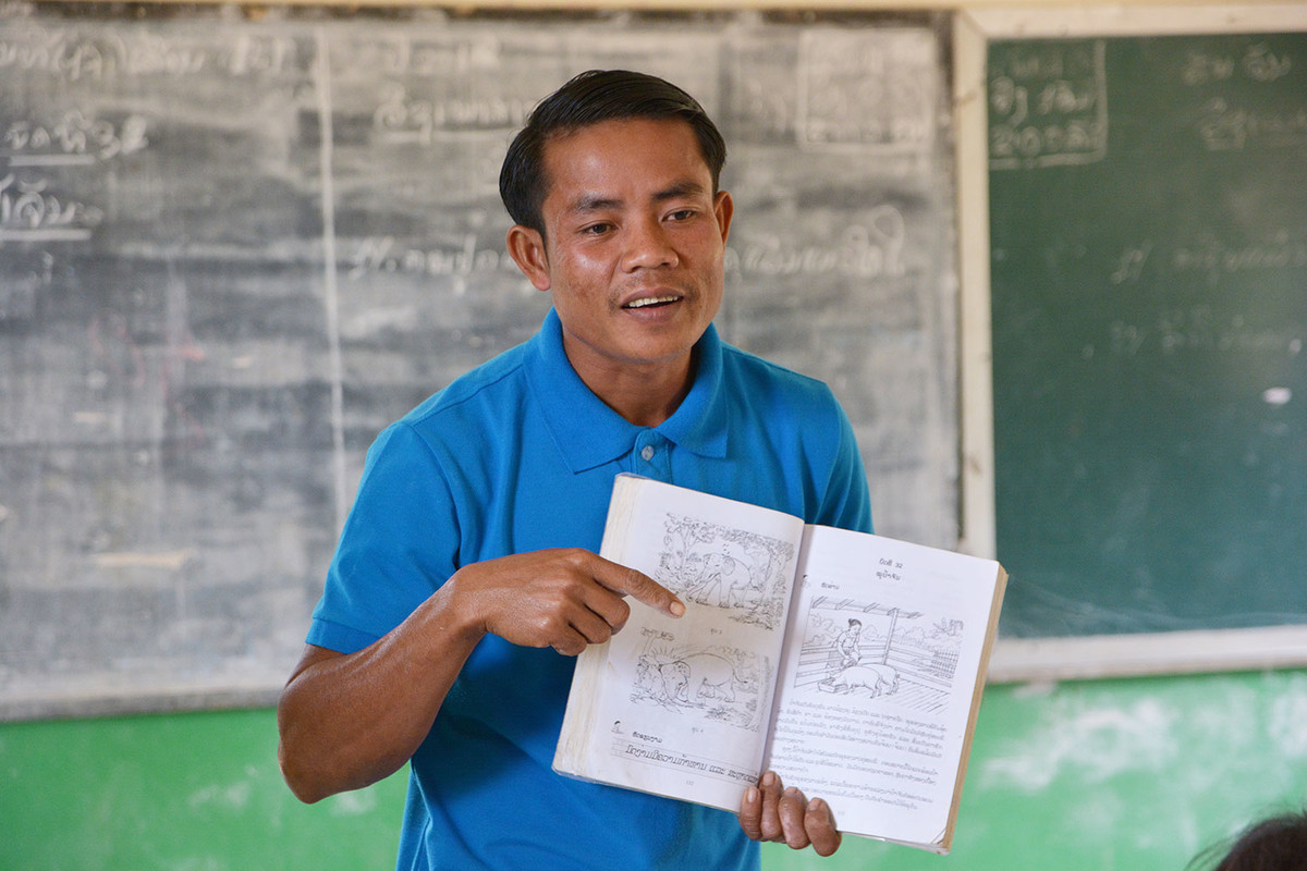 Lehrer-Weiterbildung in Laos