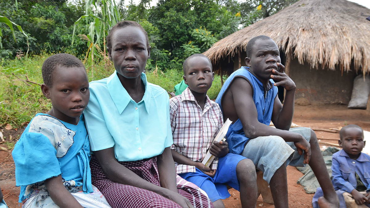Nothilfe für Familien in Zombo Uganda