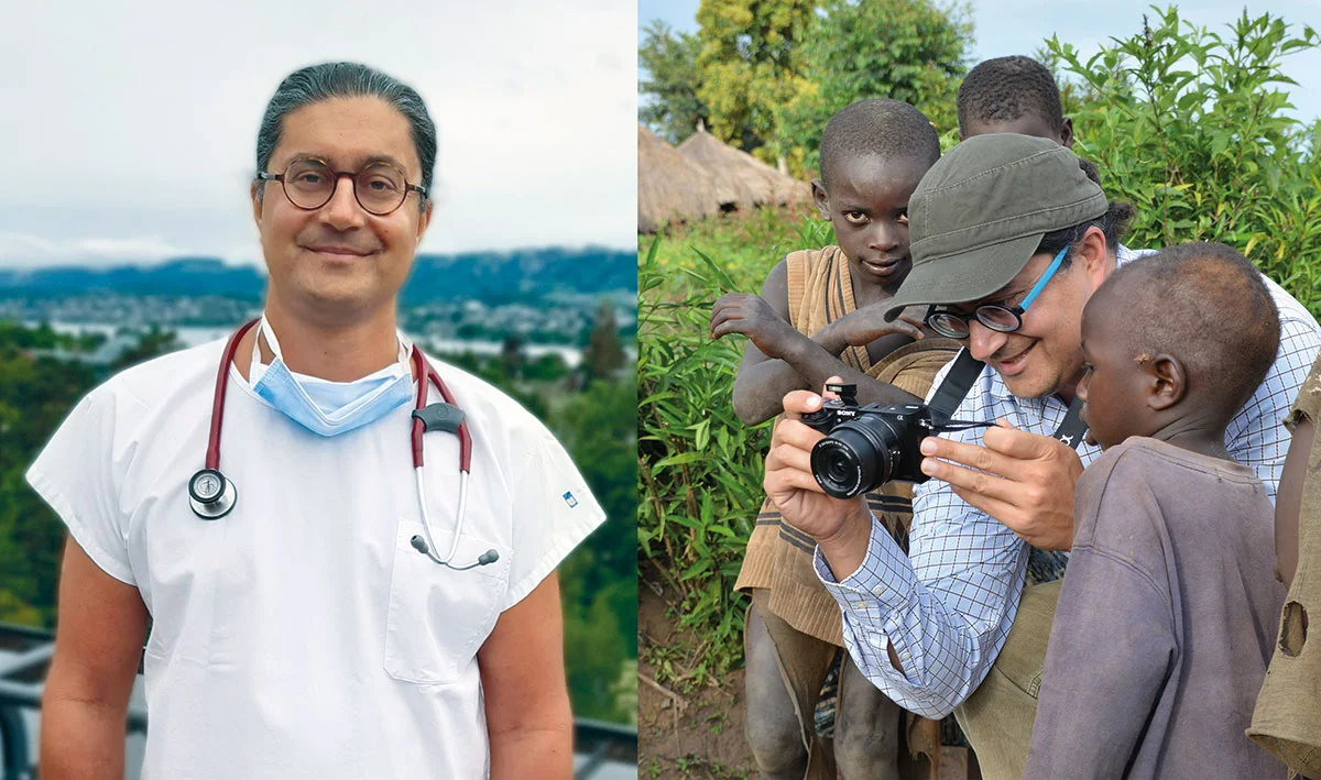 Dr. Bernard Krüger in Zombo Uganda Dr. Bernard Krüger in Zombo Uganda