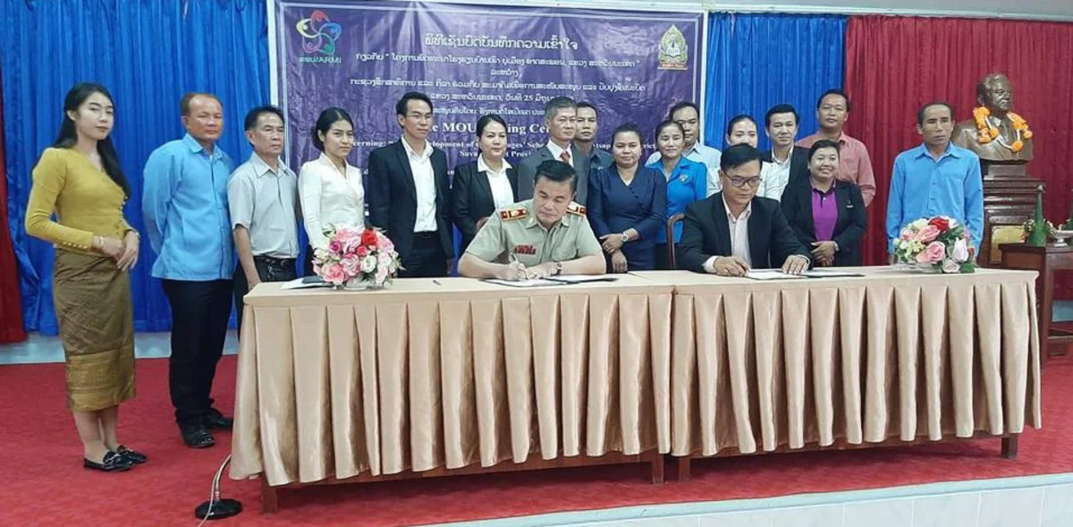 Laos Projektstart MoU Laos Projektstart MoU
