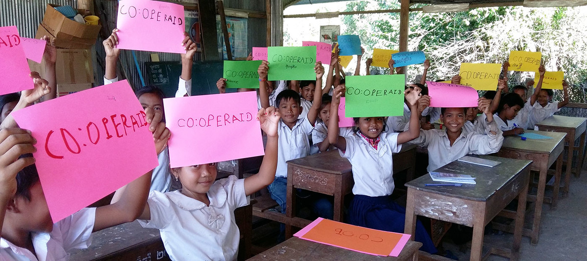 Kambodscha Schulprojekt CO-OPERAID
