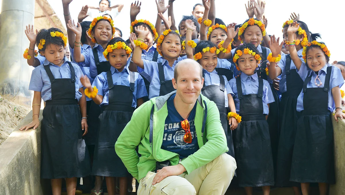 Tom Hofer in Bangladesch Tom Hofer in Bangladesch
