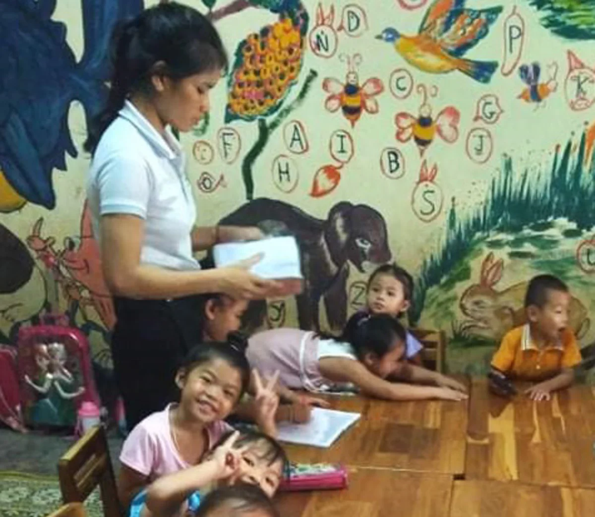 Ladny im Kindergarten