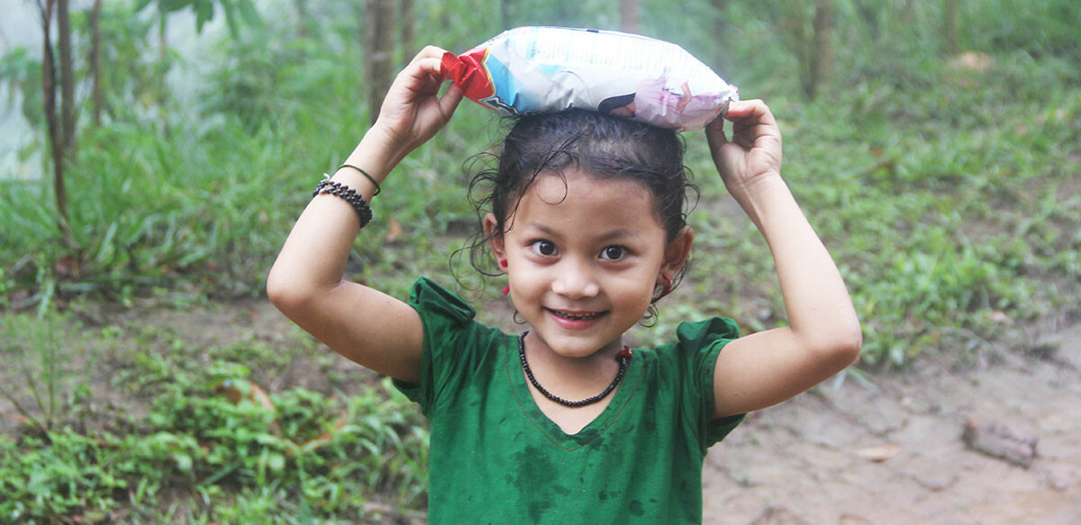 Kind Nothilfe Lebensmittel Bangladesch