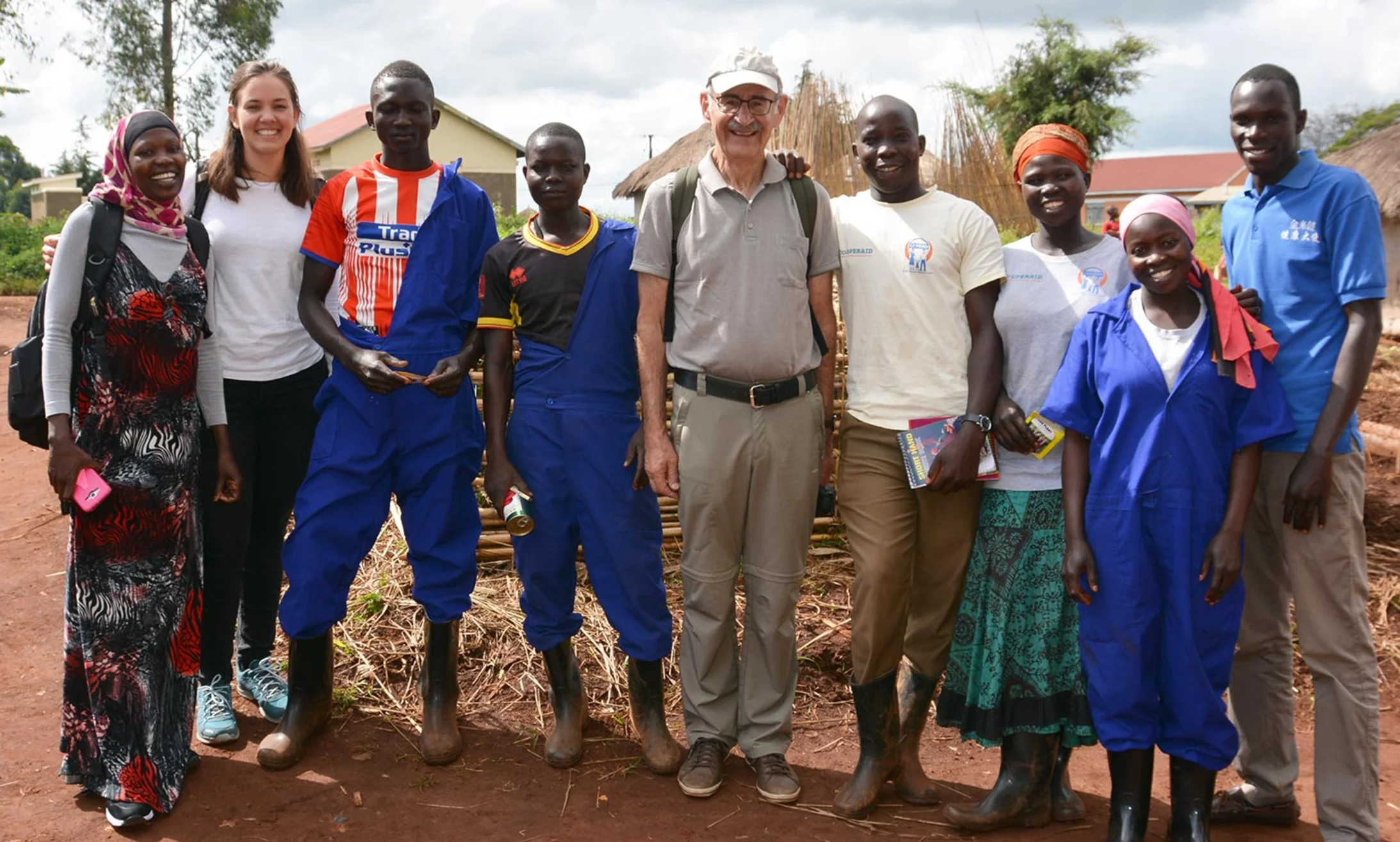 Ignaz Rieser in Zombo, Uganda Ignaz Rieser in Zombo, Uganda
