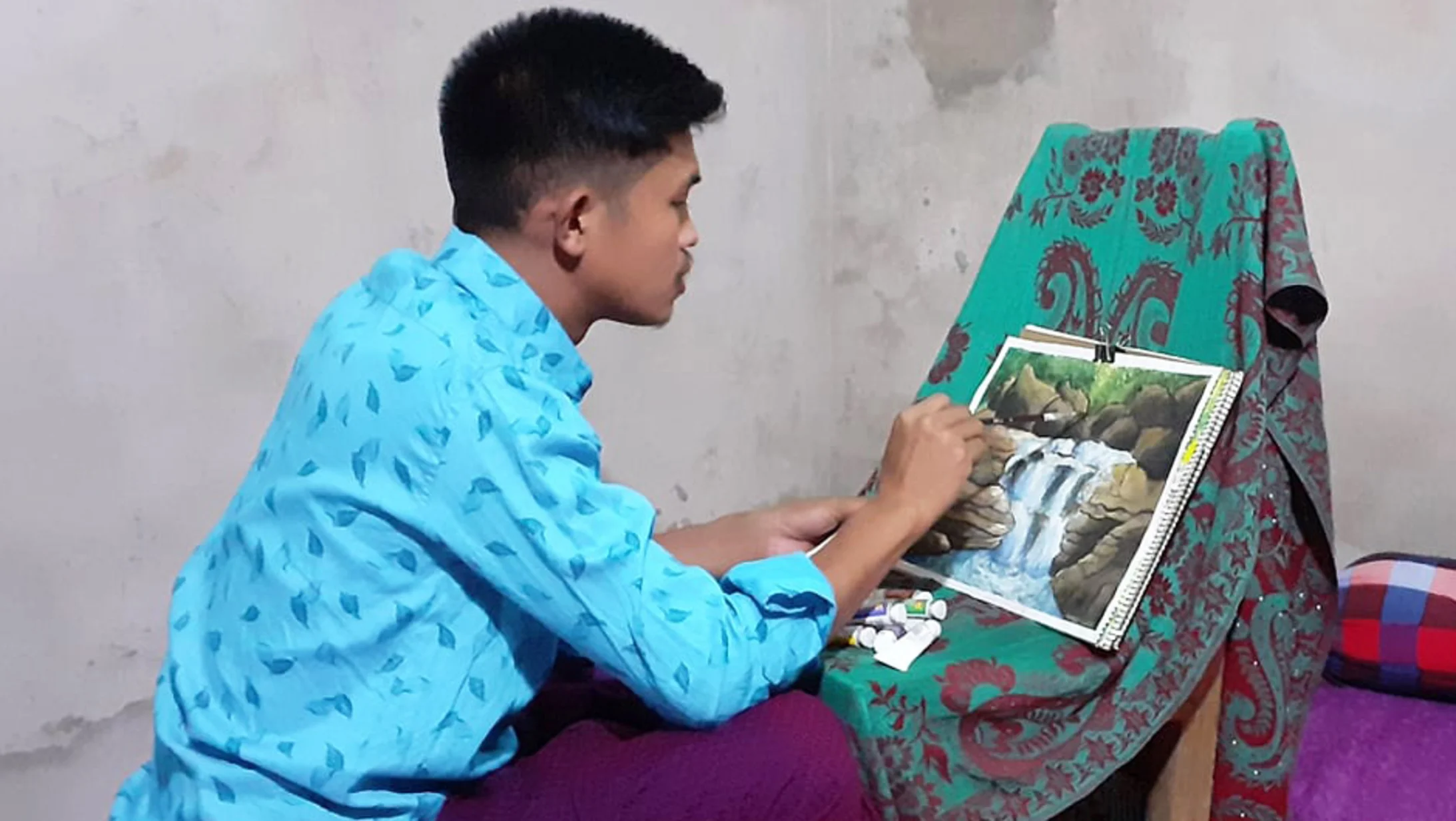 Künstler Nu Mong Prue Marma Bangladesch Künstler Nu Mong Prue Marma Bangladesch