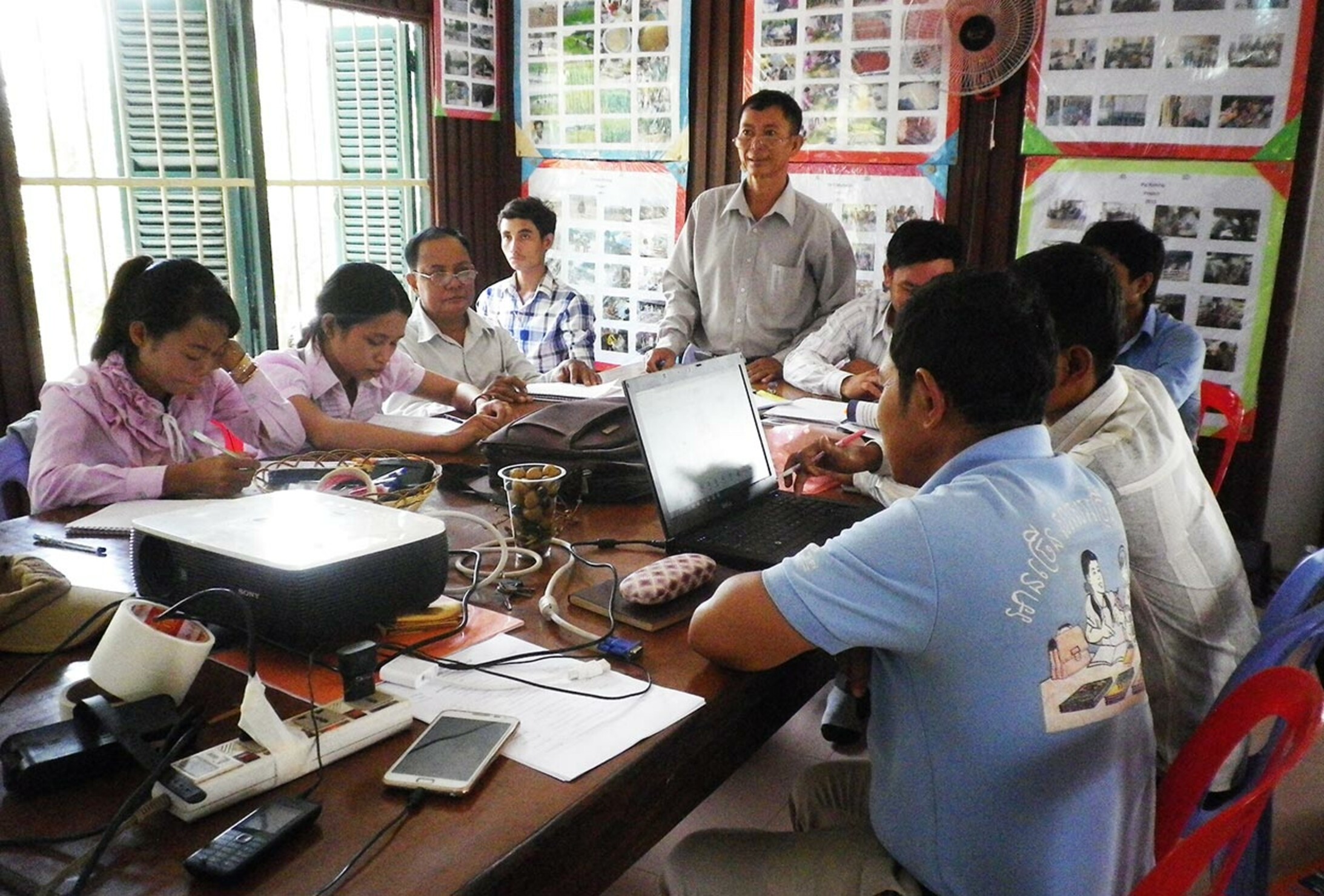 Schulmanagement Training Kambodscha