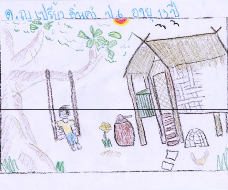 Kinderzeichnungen aus Bangladesch