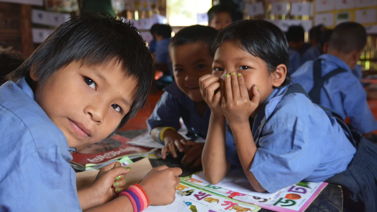 Schulkinder in Bangladesch