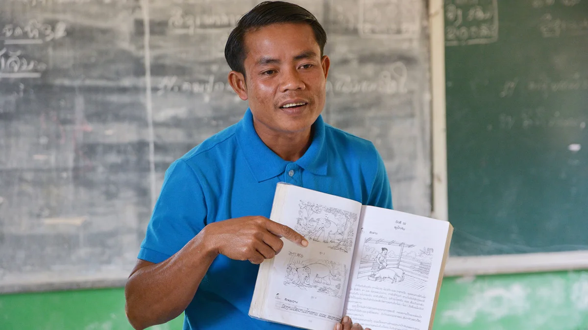 Lehrer-Weiterbildung in Laos