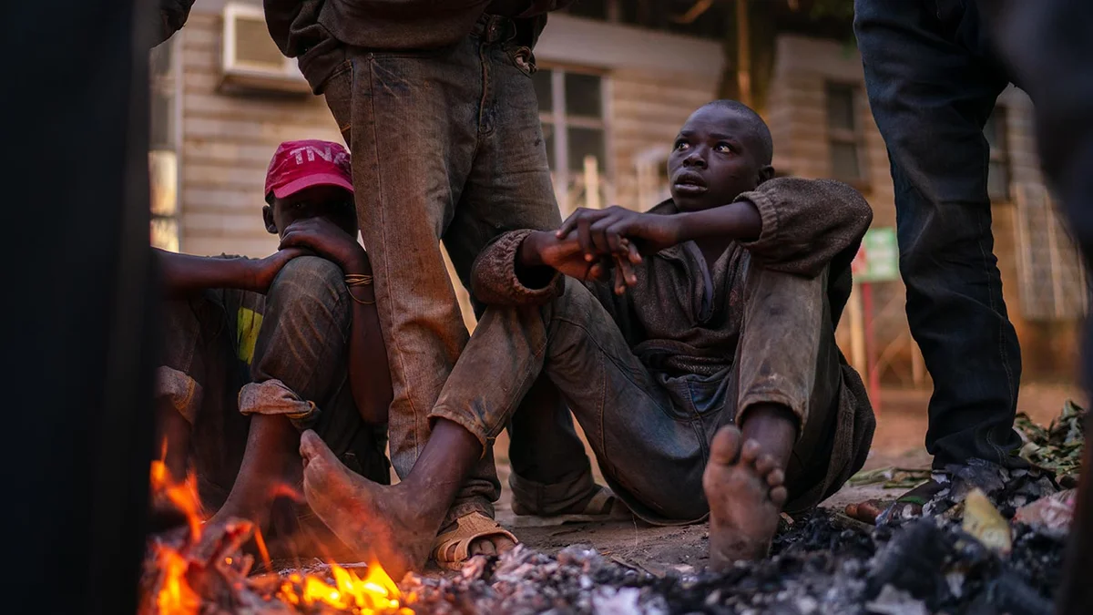 Kenia Strassenjugendliche