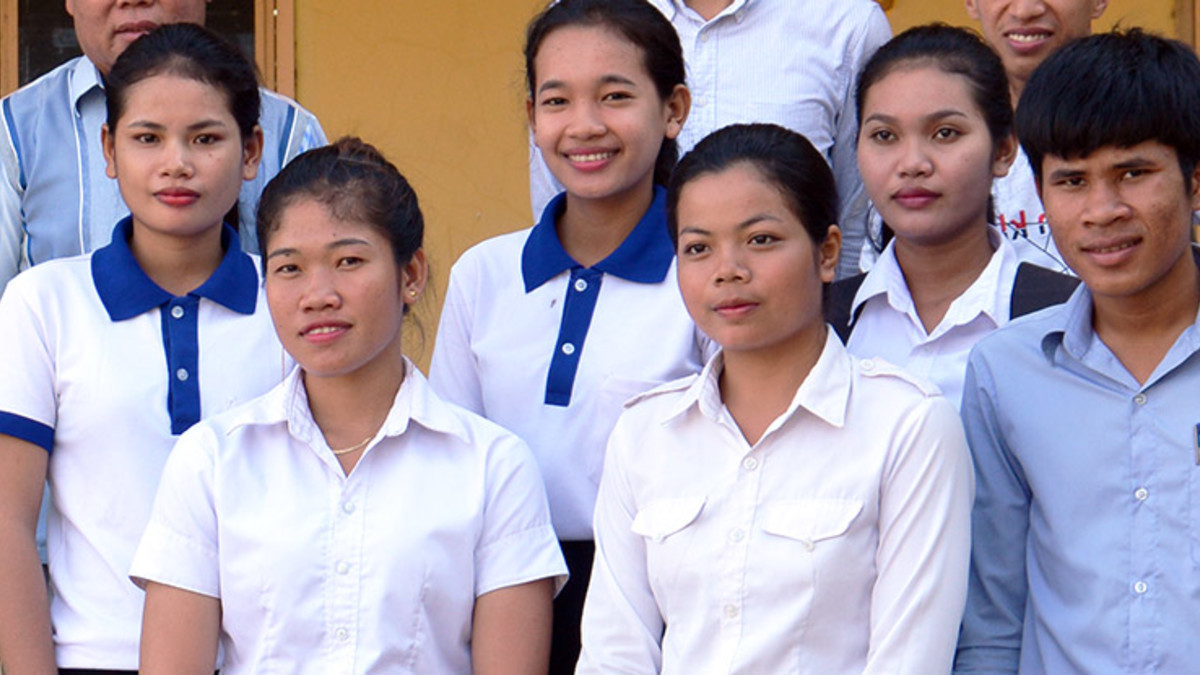Stipendien Gruppe Kambodscha
