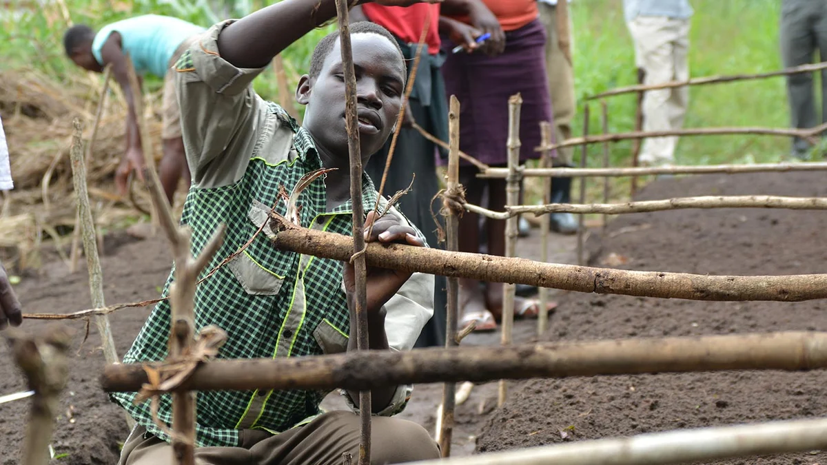 Uganda Lehrling Landwirtschaft
