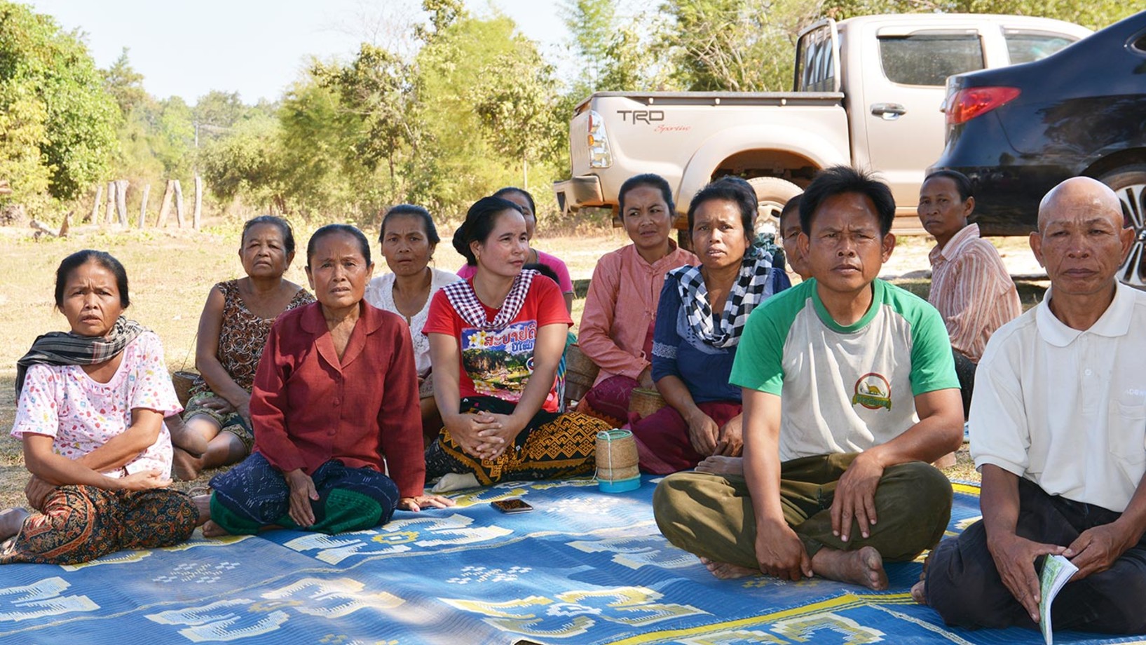 Sensibilisierung Gemeinde in Laos