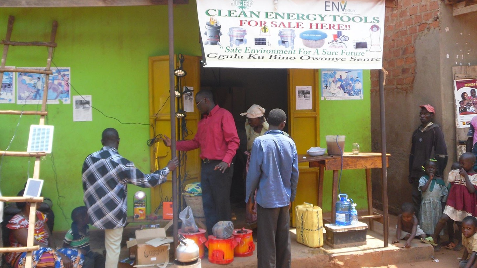 Verkauf Öko-Produkte Uganda