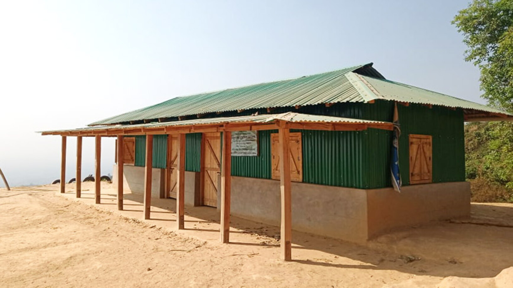 Schulhausbau Bangladesch