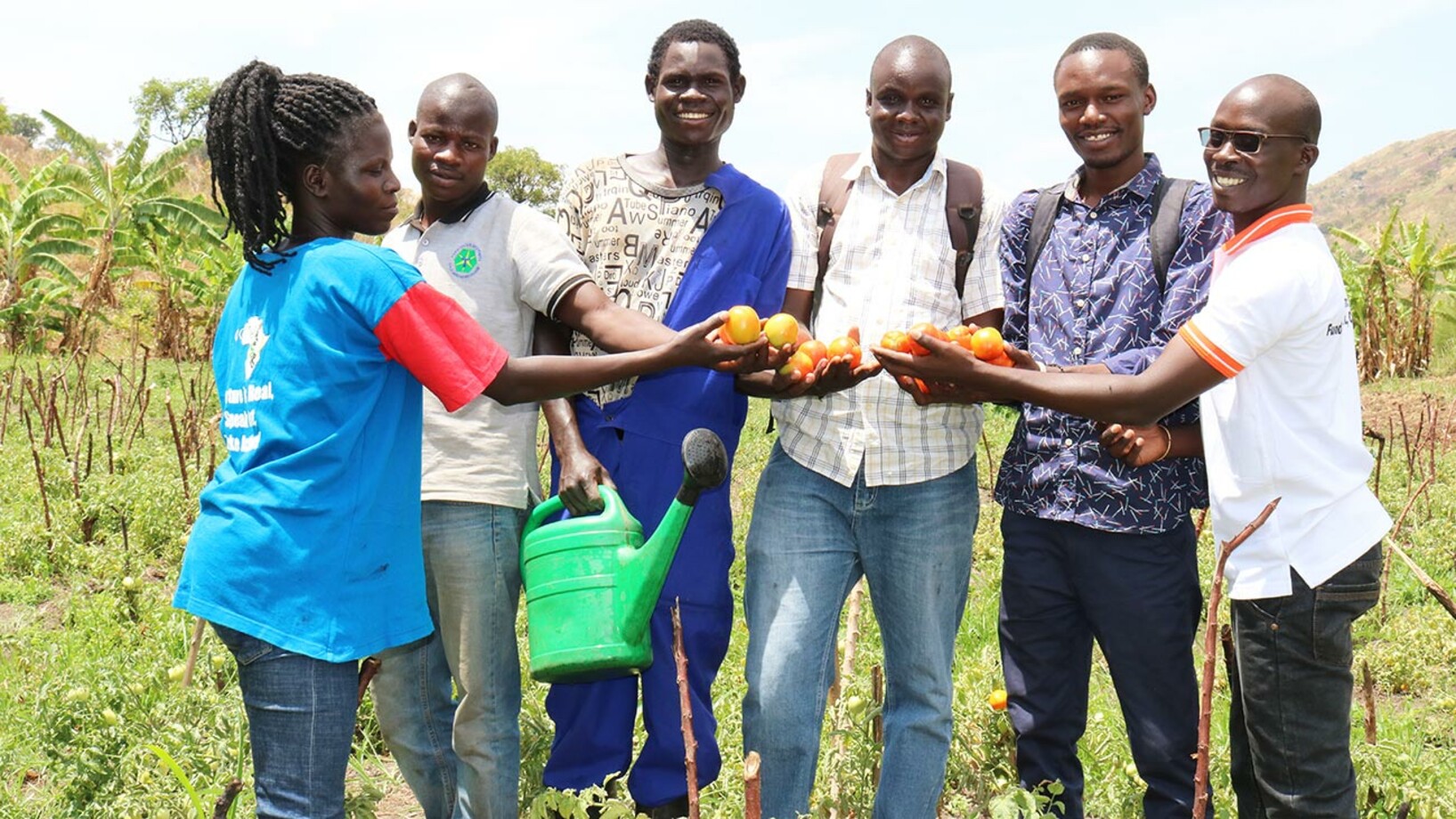 Uganda Bauerngruppe
