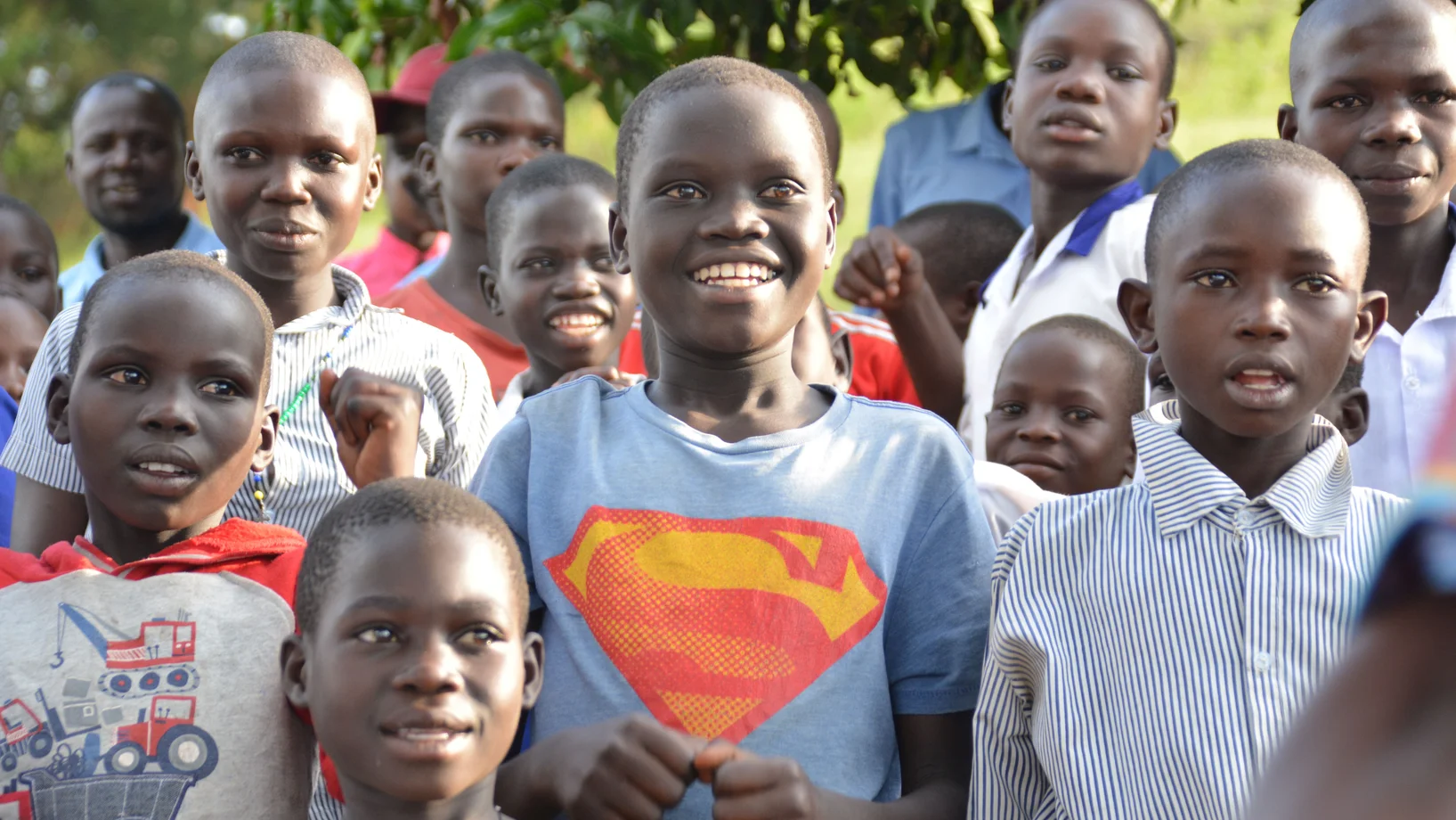Schulkinder in Uganda 