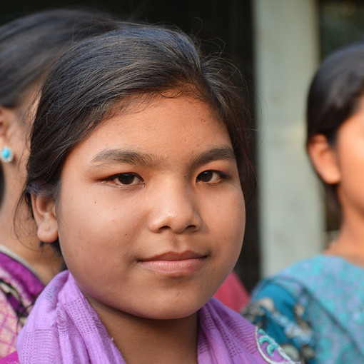 Rowrui Schülerin Bangladesch