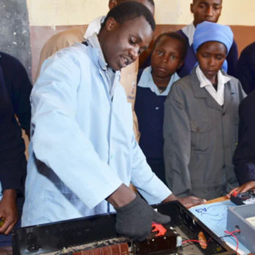 Berufkurs Elektriker, Molo Berufsschule, Distrikt Nakuru North, Kenia