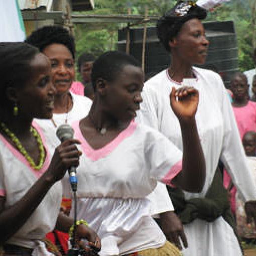 Frauengruppe im Projekt in Uganda